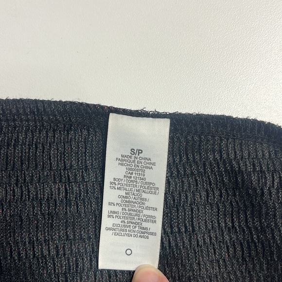 NWT holiday party dress sparkly strapless bustier sweetheart neckline mesh area - Picture 10 of 14